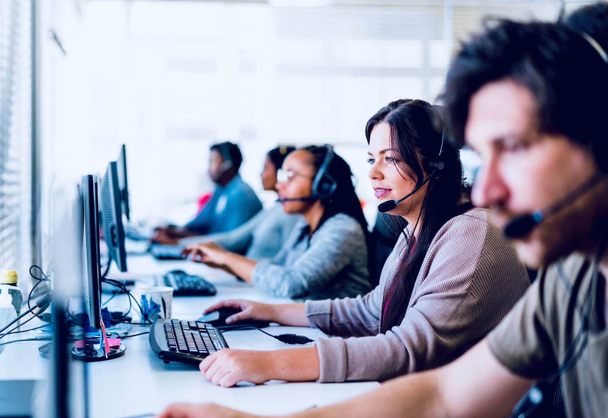 soluciones de centro de llamadas